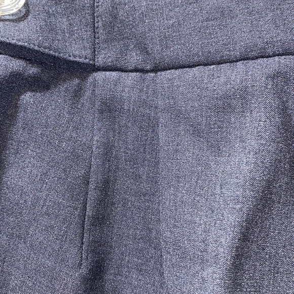 ANN TAYLOR CUFFED CHARCOAL GREY DRESS PANTS SZ 2P - Picture 8 of 16